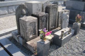 【墓石クリーニング】豊明市 Before