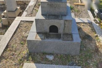 【墓清掃・クリーニング】名古屋市天白区 Before