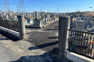 豊明市 大久伝墓地（おおくてぼち）