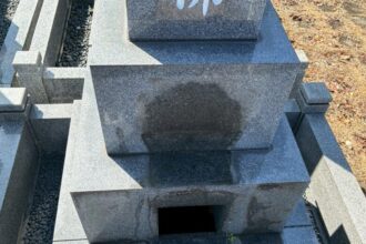 【墓所クリーニング】名古屋市緑区 Before