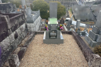 【墓石解体・撤去工事】天白区 Before