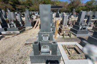 【追加戒名彫刻】名古屋市対応|千種区 平和公園|施工事例