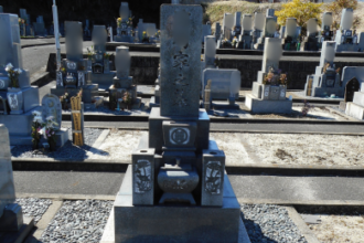 【追加戒名彫刻・クリーニング・色入れ】名古屋市対応｜知多市佐布里地蔵脇｜施工事例 Before