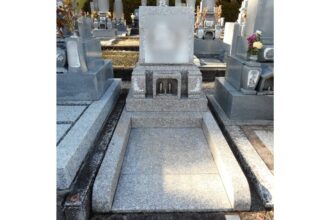 【新規墓石建立】名古屋市対応｜豊明市 勅使墓園｜洋型墓石｜施工事例