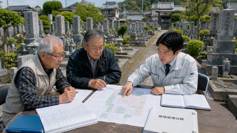墓地管理の相談事例集|地域墓地・寺院墓地で実際にあった課題と解決策