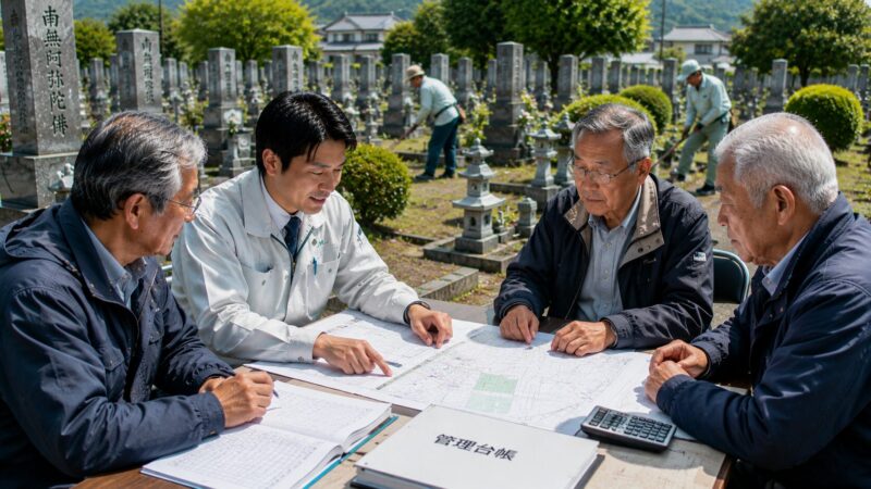 墓地管理代行とは?石材店へ依頼できる業務を解説