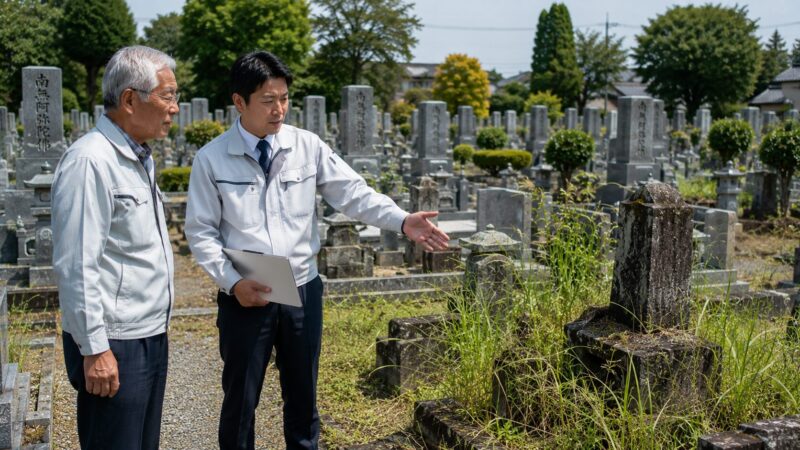 無縁墓問題とは？地域墓地が抱える深刻な課題と対策