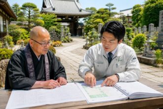 寺院が抱える境内管理の課題|清掃・草刈り・墓地運営の悩み