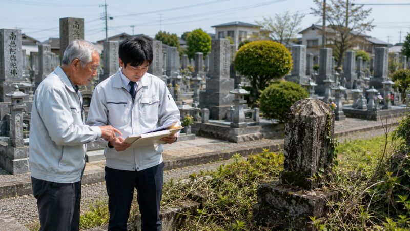 管理者不明墓が増える理由|今後の墓地運営で必要な対策とは