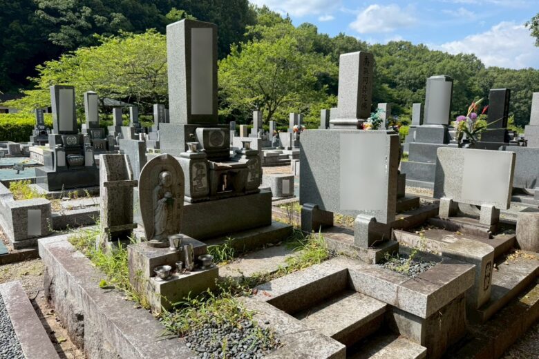 豊田市古瀬間霊園の戒名追加彫刻施工事例 古瀬間霊園で行った墓誌への戒名追加彫刻